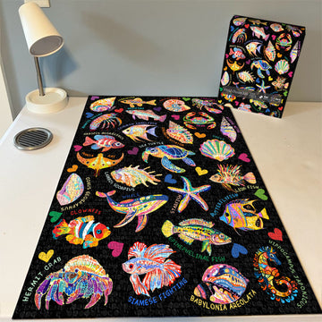 Vivid Ocean Life puzzle puzzle 1000 pezzi
